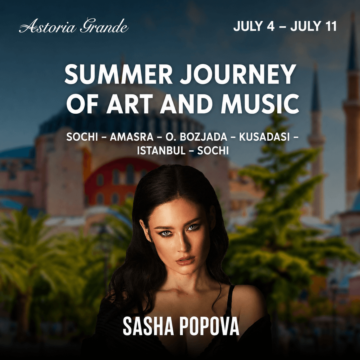 Sasha Popova's Concert on the Cruise Ship